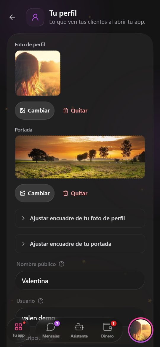 Tu app